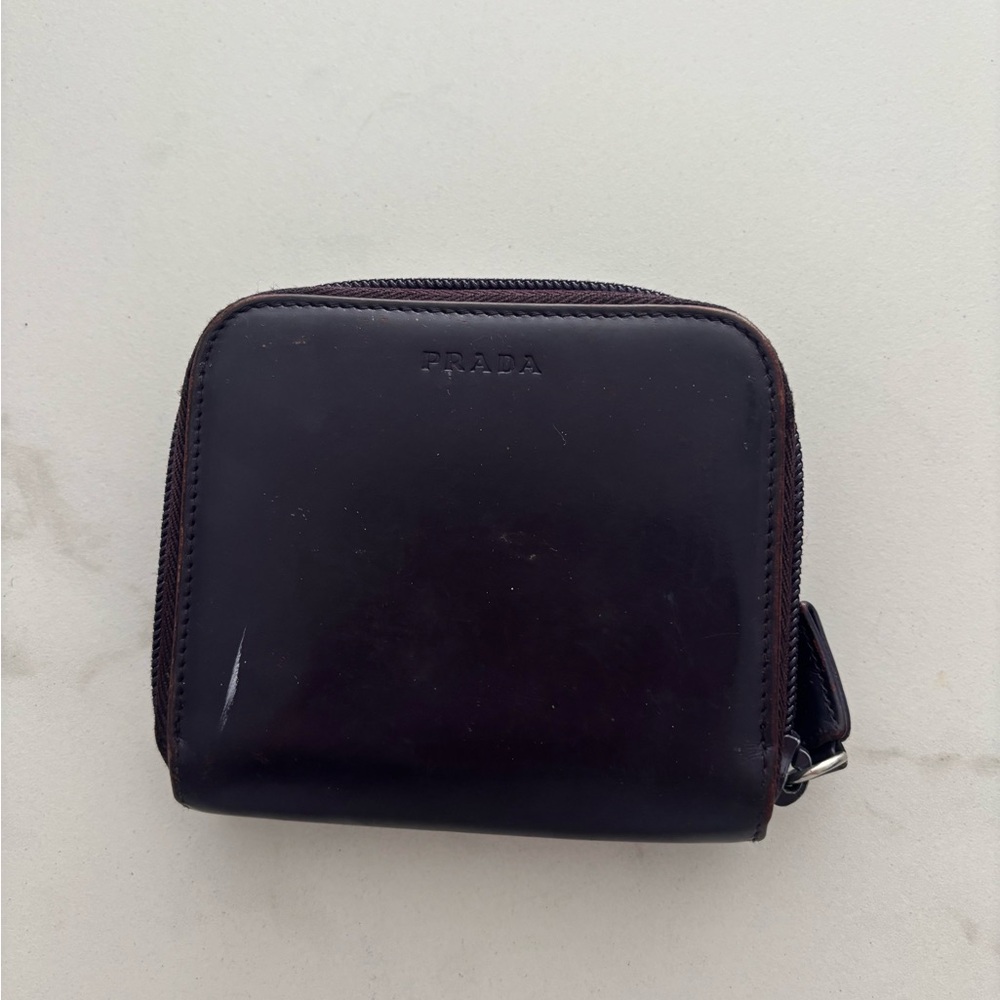 Prada Men's Brown Leather Wallet